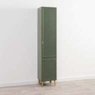 Марион шкаф-пенал 16.333.01 Дымчатый зеленый / Олива шагрень Марион шкаф-пенал 16.333.01 Дымчатый зеленый / Олива шагрень