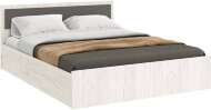 Кровать с основанием ЛДСП Фиеста LIGHT 160х200, Дуб крафт белый Кровать с основанием ЛДСП Фиеста LIGHT 160х200, Дуб крафт белый