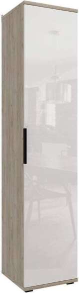 Пенал Альянс дуб крафт / белый глянец