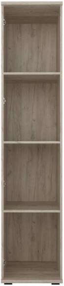 Пенал Альянс дуб крафт / белый глянец