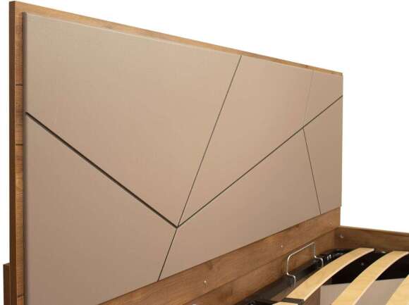 Кровать Гамма с ортопедическим основанием 54.15 Таксония/Грей