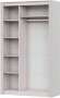 Шкаф комбинированный 3х ств. "Гамма 20" Ясень Анкор светлый, Сандал светлый Шкаф комбинированный 3х ств. "Гамма 20" Ясень Анкор светлый, Сандал светлый