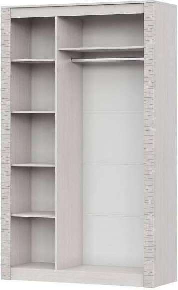 Шкаф комбинированный 3х ств. "Гамма 20" Ясень Анкор светлый, Сандал светлый Шкаф комбинированный 3х ств. "Гамма 20" Ясень Анкор светлый, Сандал светлый