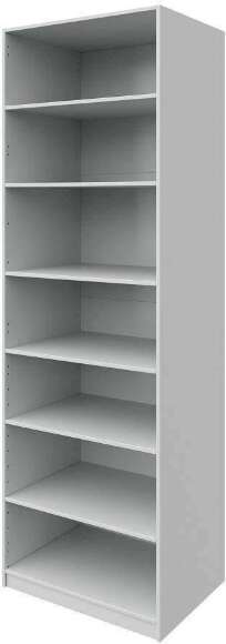 Гардеробная Квадро комплект (750) 3, Белый Гардеробная Квадро комплект (750) 3, Белый