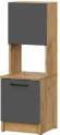 Тумба Вена ТБ 101, Дуб золотой, Графит серый