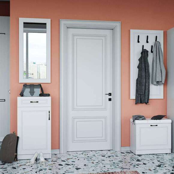 Тумба для обуви Апполия (ТЭКС) 500 Белый дуб Тумба для обуви Апполия (ТЭКС) 500 Белый дуб