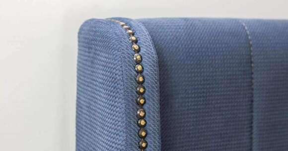 Мелисса кровать 140 Тори 83 серо-синий Мелисса кровать 140 Тори 83 серо-синий