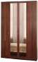 Шкаф для одежды и белья Sherlock 60 Глазов (Орех шоколадный)