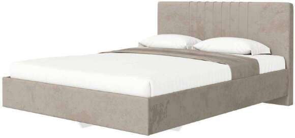 Кровать с латами Соло 140*200, Бежевый Кровать с латами Соло 140*200, Бежевый