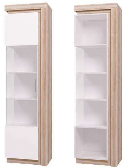 Шкаф-витрина Люмен 05 Ижмебель (Дуб Сакраменто) Шкаф-витрина Люмен 05 Ижмебель (Дуб Сакраменто)