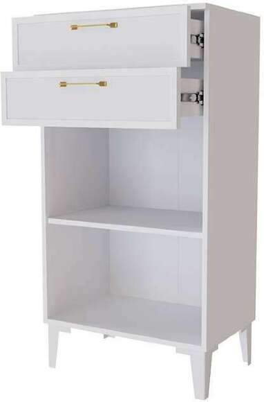 Тумба с ящиками Толедо ТТ-30, Белый Тумба с ящиками Толедо ТТ-30, Белый
