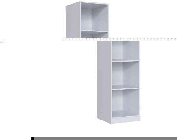 Шкаф-пенал Апполия (ТЭКС) 540 Белый дуб