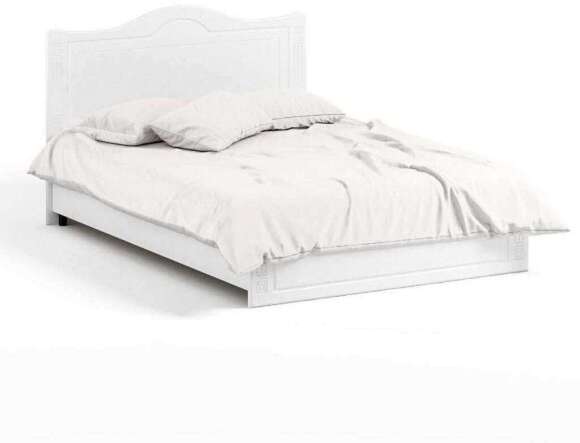 Кровать 1400 Афина АФ-8 белое дерево