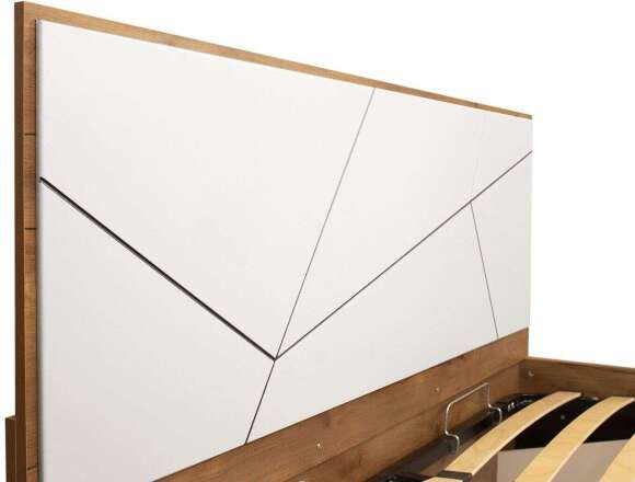 Кровать Гамма с ортопедическим основанием 54.16 Таксония/Белый Кровать Гамма с ортопедическим основанием 54.16 Таксония/Белый