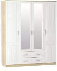 НМ 011.84 Шкаф комбинированный Оливия дуб Сонома/белое дерево НМ 011.84 Шкаф комбинированный Оливия дуб Сонома/белое дерево
