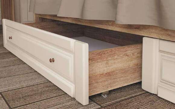 Кровать 80х190 с ящиками М1 Богуслава (Комфорт-S) Кровать 80х190 с ящиками М1 Богуслава (Комфорт-S)