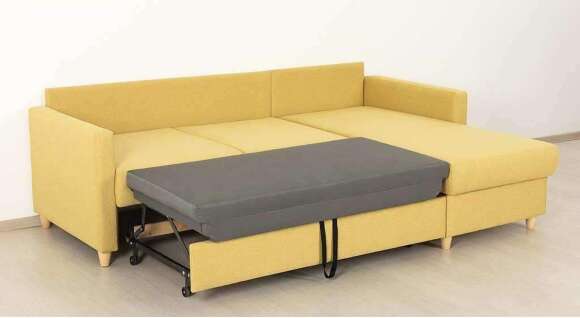 Дилан диван-кровать угловой ТД 424 Сага еллоу