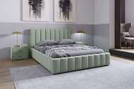 Кровать с ортопедическим основанием Нега 160х200 Мятный
