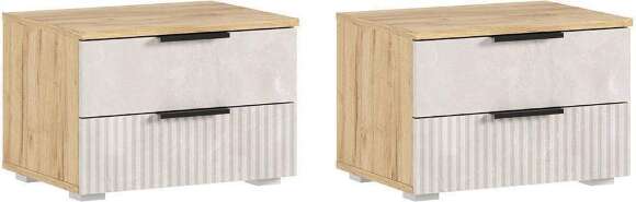 Марвэл Тумбы прикроватные (2 шт) (Мальта, Дуб Крафт) Марвэл Тумбы прикроватные (2 шт) (Мальта, Дуб Крафт)