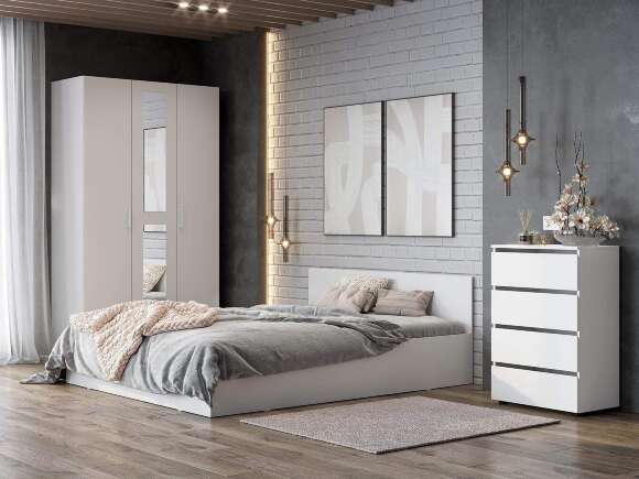 Спальня Токио 2 / Белый текстурный