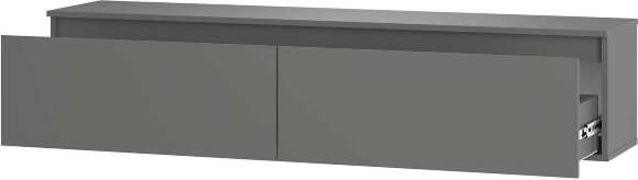 Шкаф навесной ШКН-07 Симпл графит