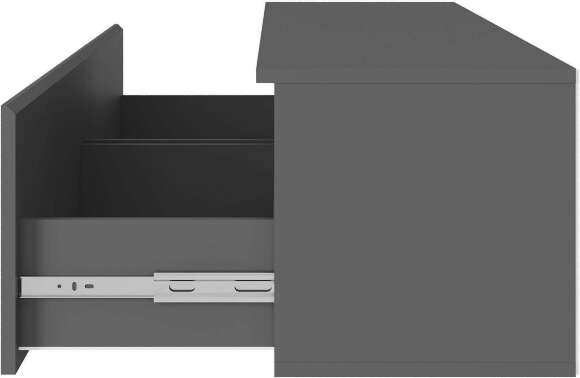 Шкаф навесной ШКН-07 Симпл графит