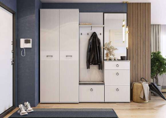 Тумба с мягким сиденьем Шарлиз (MLK)