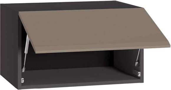 Сидней шкаф навесной 16.314.05 Антрацит / Капучино Сидней шкаф навесной 16.314.05 Антрацит / Капучино