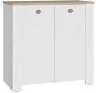 Комод 16.228.02 Джастин Белый шагрень, Дуб Белый