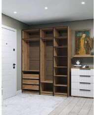 Гардеробная Квадро комплект 1.1 (1750), Дуб Вотан