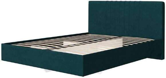Кровать с латами Соло 140*200, Зеленый Кровать с латами Соло 140*200, Зеленый
