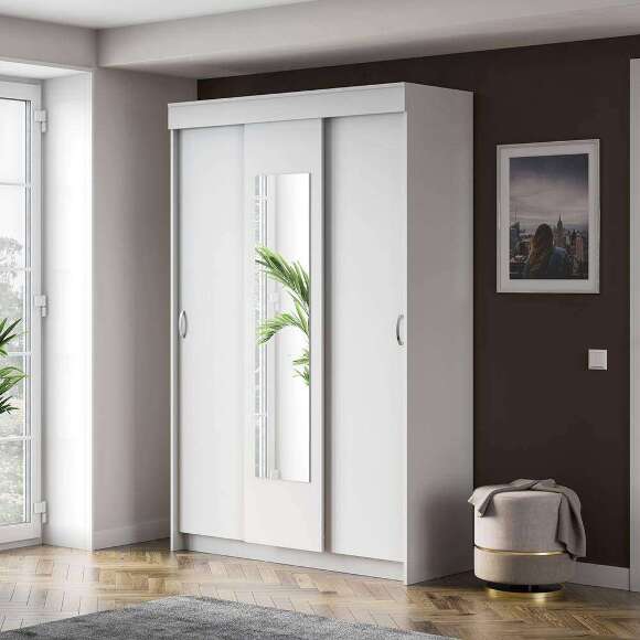 Шкаф-купе Бассо 1300 Белый Шкаф-купе Бассо 1300 Белый