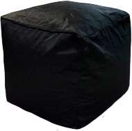 Пуф Куб фьюжн черный