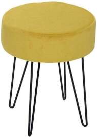 Пуф Тесла Жёлтый