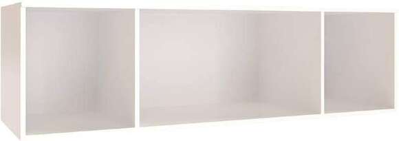 Шкаф для одежды и белья с антресолью Лагуна 160 см, белый/дуб юкон