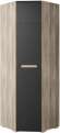 Шкаф Наоми угловой дуб каньон / графит
