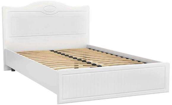 Кровать 1400 Монако МН-8 белое дерево