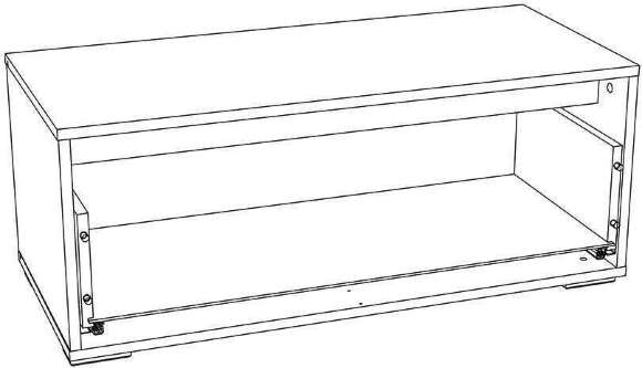 НМ 011.86-01 Тумба Summit / ясень анкор тёмный / графит софт