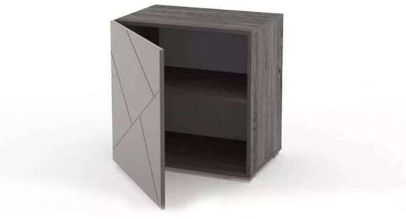 НМ 014.53 Шкаф Summit / ясень анкор тёмный / графит софт