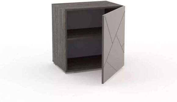 НМ 014.53 Шкаф Summit / ясень анкор тёмный / графит софт