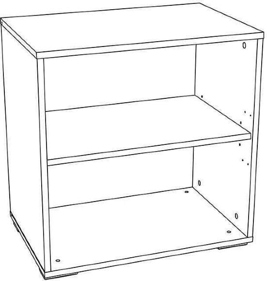 НМ 014.53 Шкаф Summit / ясень анкор тёмный / графит софт