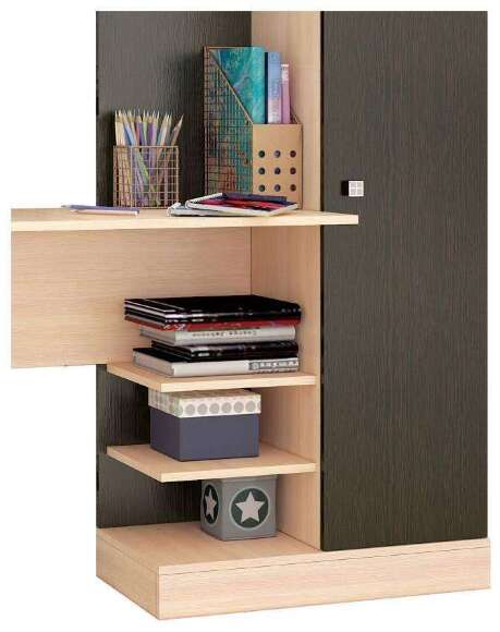 Стол компьютерный Квартет-6 ТЭКС (Венге)