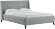Мелисса кровать 160 Тори 61 серебристый серый Мелисса кровать 160 Тори 61 серебристый серый