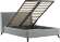 Мелисса кровать 160 Тори 61 серебристый серый Мелисса кровать 160 Тори 61 серебристый серый