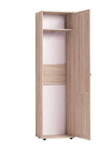 Шкаф для одежды и белья Sherlock 71 правый, дуб сонома