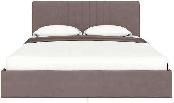 Кровать с латами Соло 140*200, Коричневый Кровать с латами Соло 140*200, Коричневый