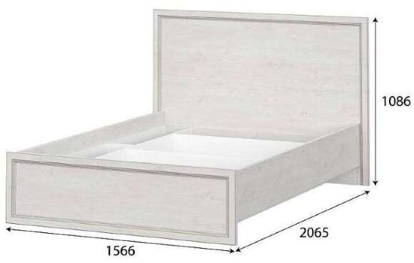 Кровать 140х200 Александрия КР-103 с основанием Кровать 140х200 Александрия КР-103 с основанием