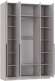 Брандо шкаф для одежды 67.09 МДФ Кашемир Брандо шкаф для одежды 67.09 МДФ Кашемир