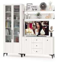 Гостиная Валенсия 4 Белый Гостиная Валенсия 4 Белый