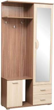 Прихожая Кармен-1, Ясень шимо темный, Ясень шимо светлый